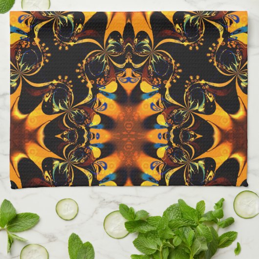 Eastern Batik Energy Pattern Theedoek (Gevouwen)