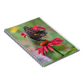 Eastern Black Swallowtail op Cone Flower Notitieboek (Rechterzijde)