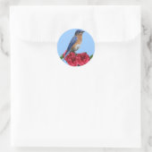 Eastern Bluebird Camellia Sticker (Tas)