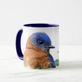 Eastern Bluebird Coffee Mok Matthew 6:26