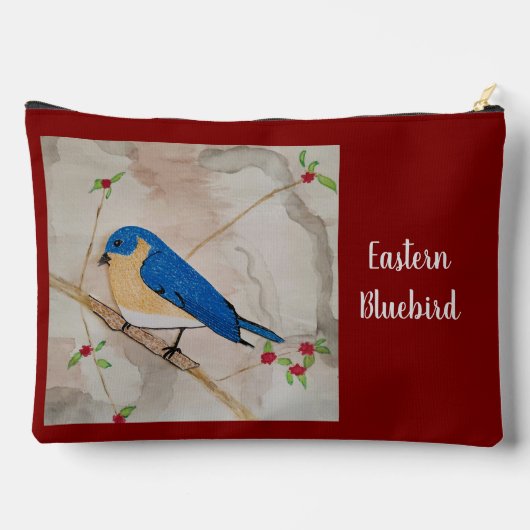 Eastern Bluebird Etui (Achterkant)