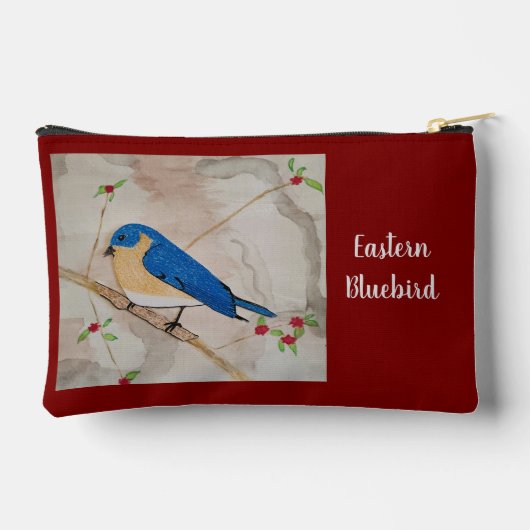 Eastern Bluebird Etui (Achterkant)