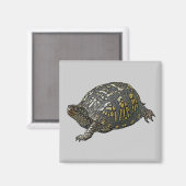 Eastern Box Turtle Coordinating Items Magneet (Voorkant / Achterkant)