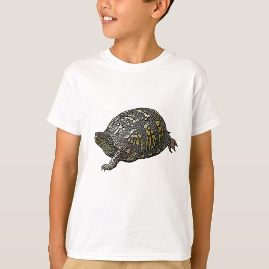 Eastern Box Turtle Coordinating Items T-shirt (Voorkant)