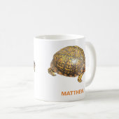 Eastern Box Turtle Foto gepersonaliseerd Koffiemok (Voorkant rechts)