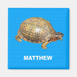 Eastern Box Turtle Foto gepersonaliseerd Magneet