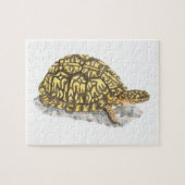 Eastern Box Turtle Jigzaag Puzzle Legpuzzel (Horizontaal)