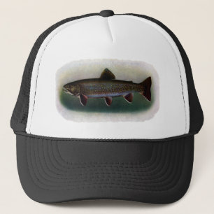 Eastern Brook Trout Painting Trucker Pet