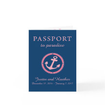 Eastern Caribbean Cruise Passport Roze en Marine