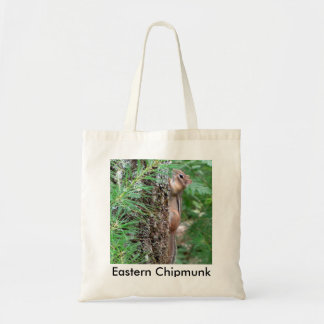 Eastern Chipmunk Canvas tas