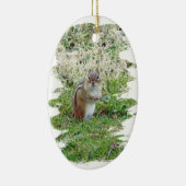 Eastern Chipmunk Keramisch Ornament (Rechts)