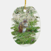 Eastern Chipmunk Keramisch Ornament (Voorkant)