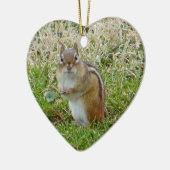 Eastern Chipmunk Keramisch Ornament (Links)