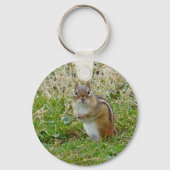 Eastern Chipmunk Sleutelhanger (Voorkant)