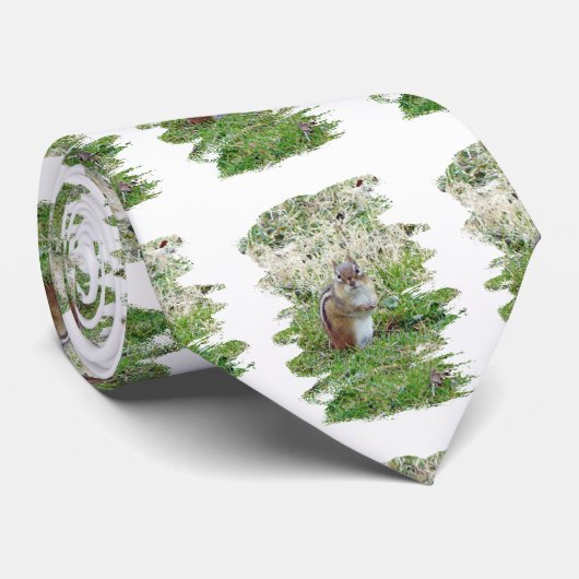 Eastern Chipmunk Stropdas (Opgerold)