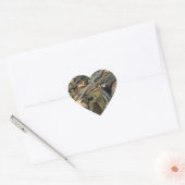 Eastern Chipmunk - Tamias striatus Hart Sticker (Envelop)