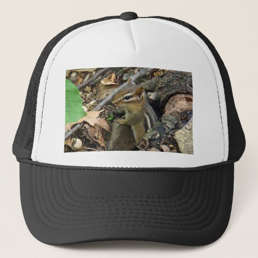 Eastern Chipmunk - Tamias striatus Trucker Pet (Voorkant)