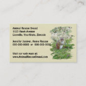 Eastern Chipmunk - Tamias striatus Visitekaartje (Voorkant)