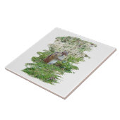 Eastern Chipmunk Tegeltje (Zijkant)