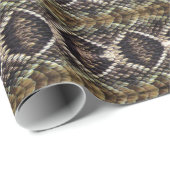 Eastern Diamondback Rattlesnake Cadeaupapier (Rol Hoek)