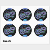 Eastern Dragon Eternity Ronde Sticker (Vel)