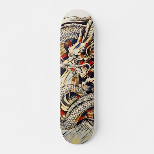 Eastern Dragon Ninja Scroll Element Pro Park Deck Persoonlijk Skateboard (Voorkant)