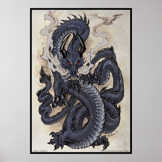 Eastern Dragon Poster (Voorkant)