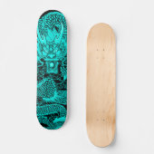 Eastern Element Emperor Dragon Custom Pro Deck Persoonlijk Skateboard (Voorkant)