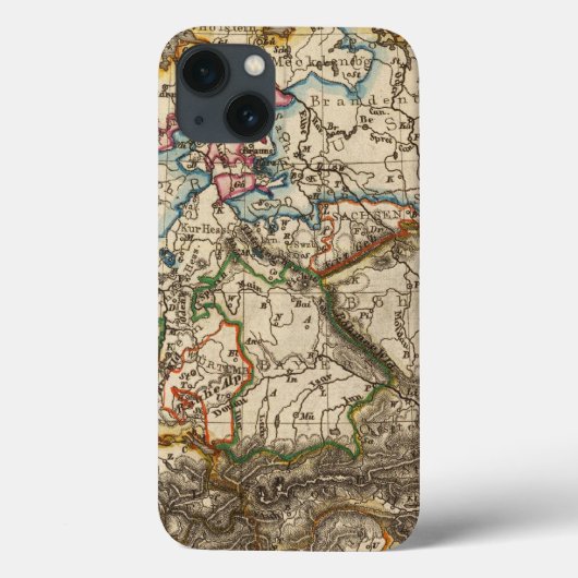 Eastern European Map Case-Mate iPhone Case (Achterkant)