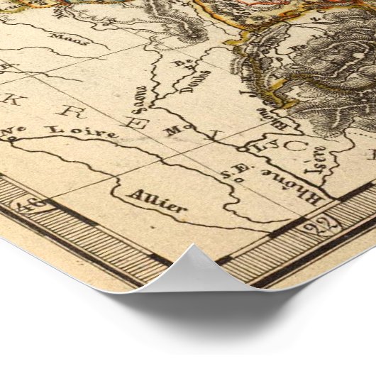 Eastern European Map Poster (Hoek)