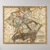 Eastern European Map Poster (Voorkant)