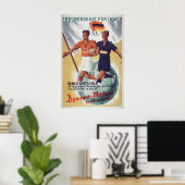 Eastern Germany Propaganda Poster -GDRSoviet (Thuiskantoor)