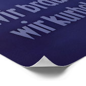 Eastern Germany Propaganda Poster Get out (Hoek)