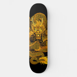 Eastern Gold Dragon One Element Custom Pro Deck Skateboard