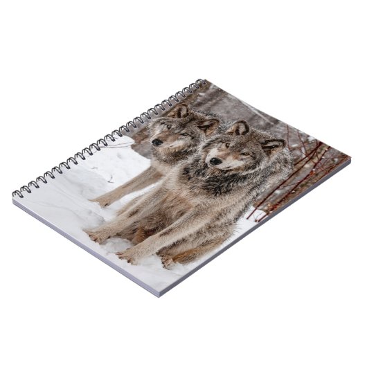Eastern Gray Wolf Notitieboek (Linkerzijde)