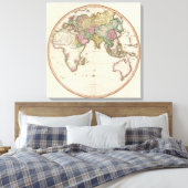 Eastern Hemisphere 14 Canvas Afdruk (Insitu (Slaapkamer))