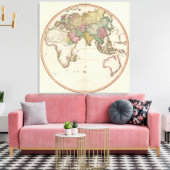 Eastern Hemisphere 14 Canvas Afdruk (Insitu (Woonkamer))