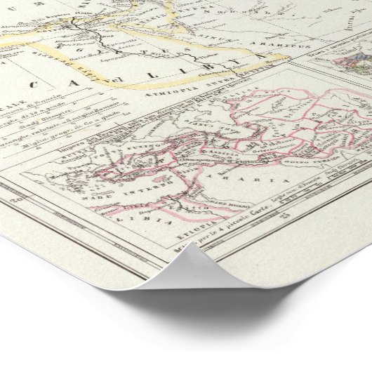 Eastern Hemisphere World Map Poster (Hoek)
