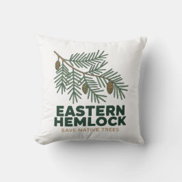 Eastern Hemlock Save Native Trees Decorative Pillo Kussen