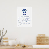 Eastern Illinois Panthers Paw Print & EIU (Keuken)