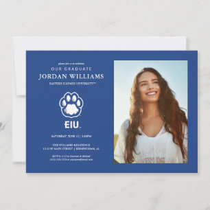 Eastern Illinois Panthers Paw Print & EIU Aankondiging