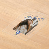 Eastern Illinois Panthers Paw Print & EIU Acryl Uitnodigingen (Laagn)