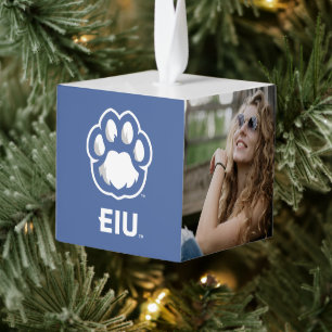 Eastern Illinois Panthers Paw Print & EIU Decoratie