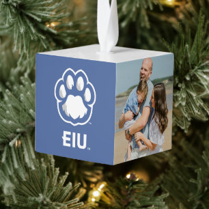 Eastern Illinois Panthers Paw Print & EIU Decoratie
