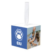 Eastern Illinois Panthers Paw Print & EIU Decoratie (Voorkant hoekig)