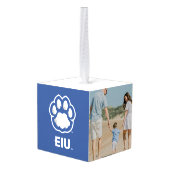 Eastern Illinois Panthers Paw Print & EIU Decoratie (Achter hoekig)