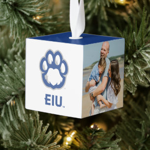 Eastern Illinois Panthers Paw Print & EIU Decoratie