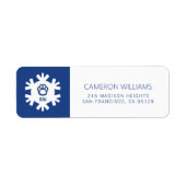 Eastern Illinois Panthers Paw Print & EIU Etiket (Voorkant)