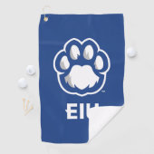 Eastern Illinois Panthers Paw Print & EIU Golfhanddoek (Insitu)