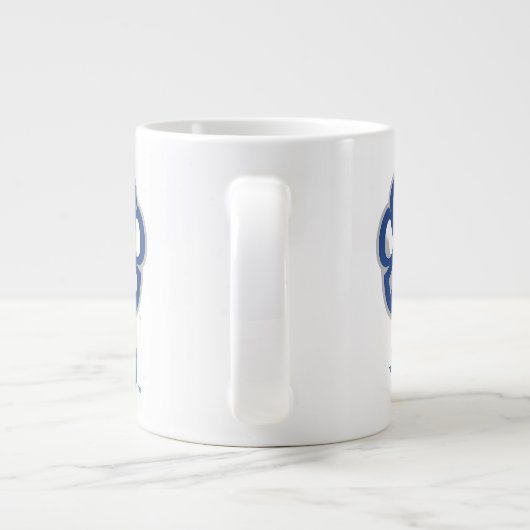 Eastern Illinois Panthers Paw Print & EIU Grote Koffiekop (Achterkant)